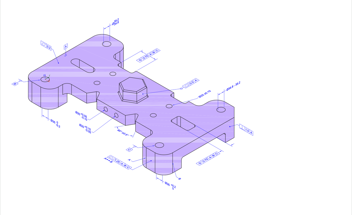 Identical NIST CTC-01 view shifted horizontally on the sheet: reviewed engineering redline